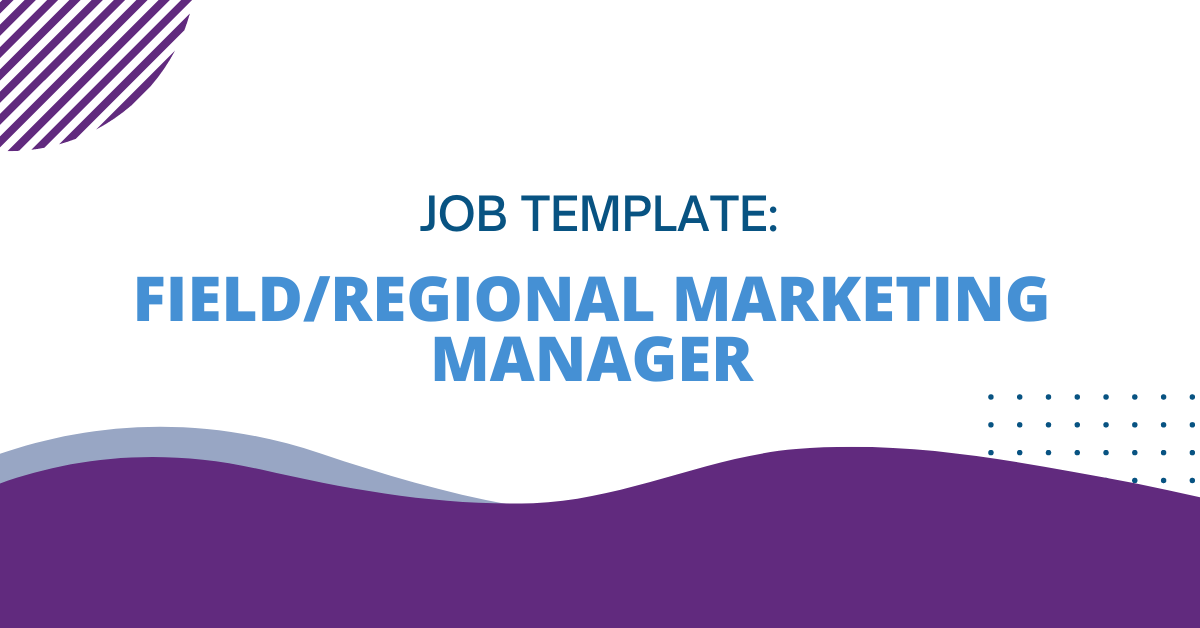 Field/Regional Marketing Manager